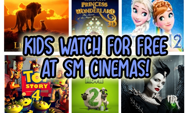 Kids watch for free at SM Cinemas