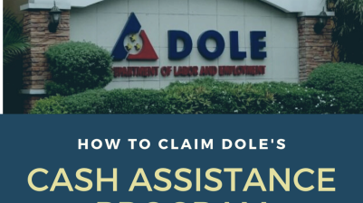 DOLE cash assistance program for COVID 19 outbreak